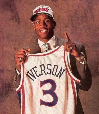 Allen Iverson made his NBA debut 25 years ago