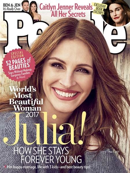 Julia Roberts Named Most Beautiful Woman By People Magazine